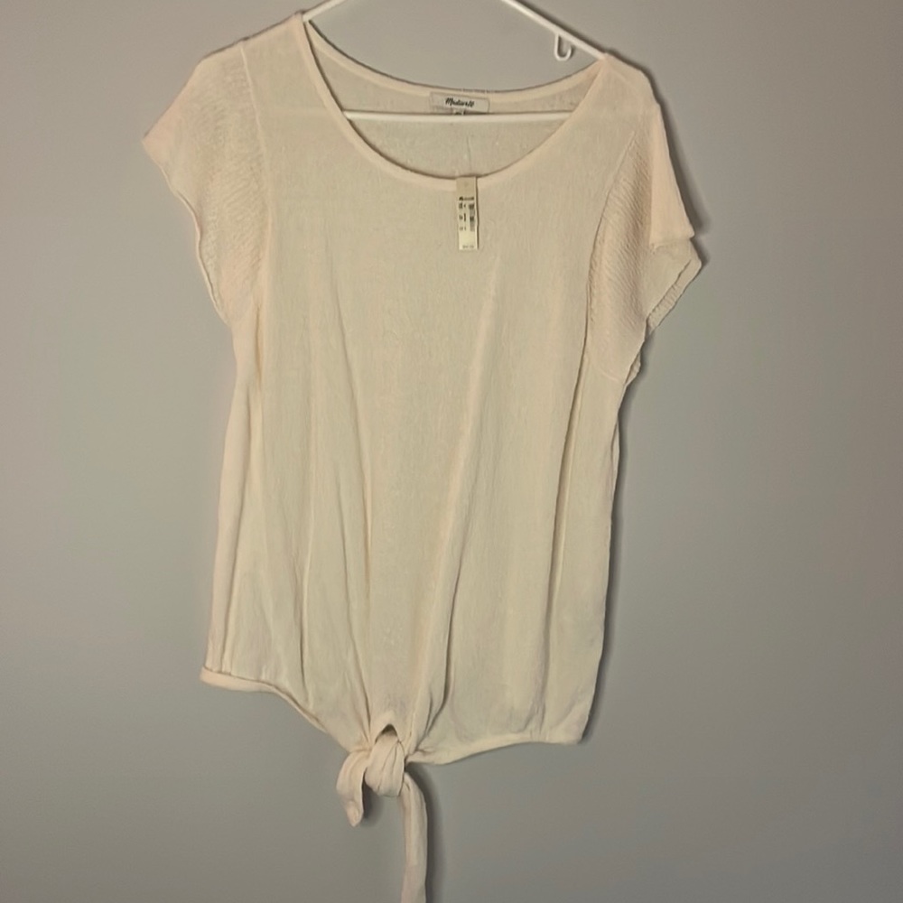 Madewell top NWT
